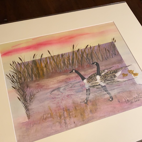 Original Watercolor 16x20 Family - Picture 6 of 6